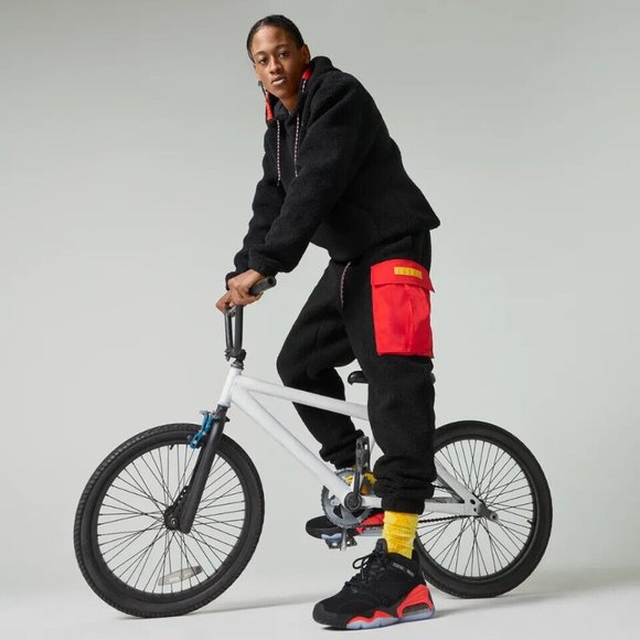 Nike Jordan Essential MS Statement Fleece Sherpa Pants Mens DC9730-010 - Picture 3 of 13